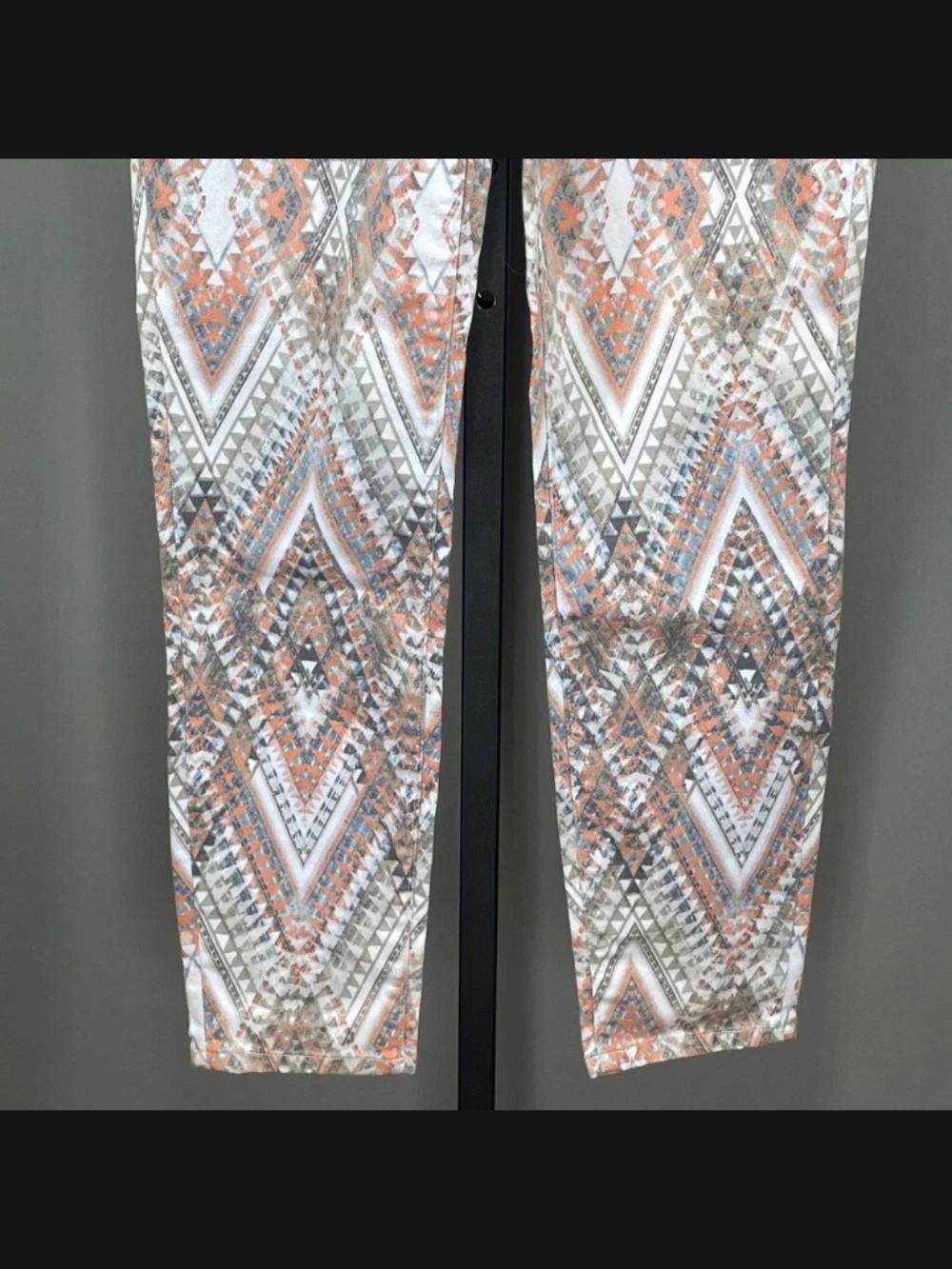 NEW Boston Proper Jeans Womens 4 brown orange aztec western preppy cowgirl - Picture 3 of 11